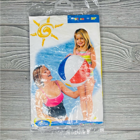 Nwt 20” intex wet set beach ball toy inflatable - Picture 1 of 4